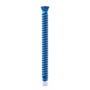 Titanium locking screw Ø4.0x 40mm, multidirectional, blue, Torx 10, self-drilling, self-tapping