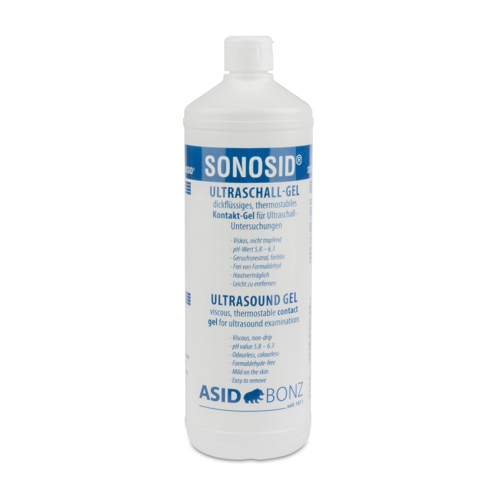 [303931] Ultrasonic gel, 1 l bottle NOT FOR OPHTHALMIC EXAMINATIONS!! 