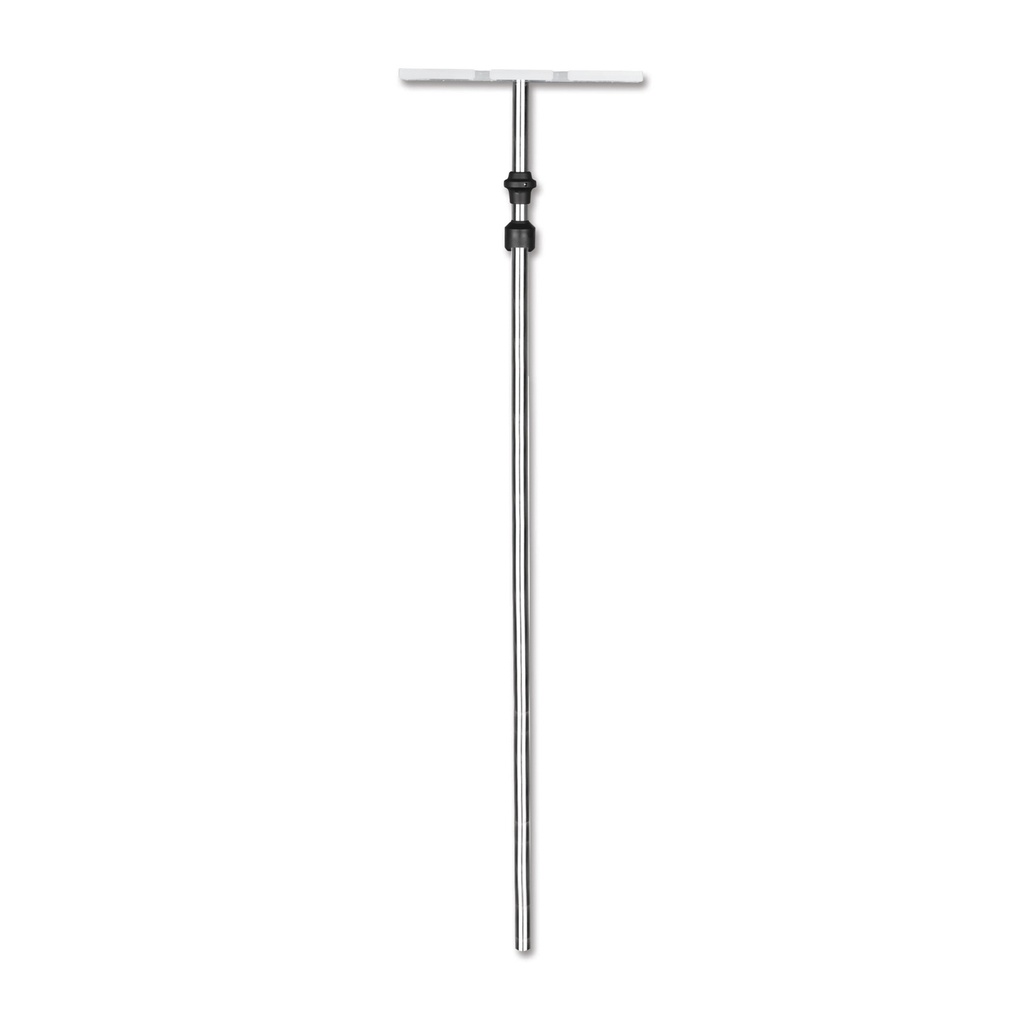 [303983] Universal holder for endoscopy, made of plexiglass, height adustable rod, suitable for endoscopy carts 306150