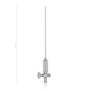 Veres cannula, Ø = 2 mm, L = 10 cm