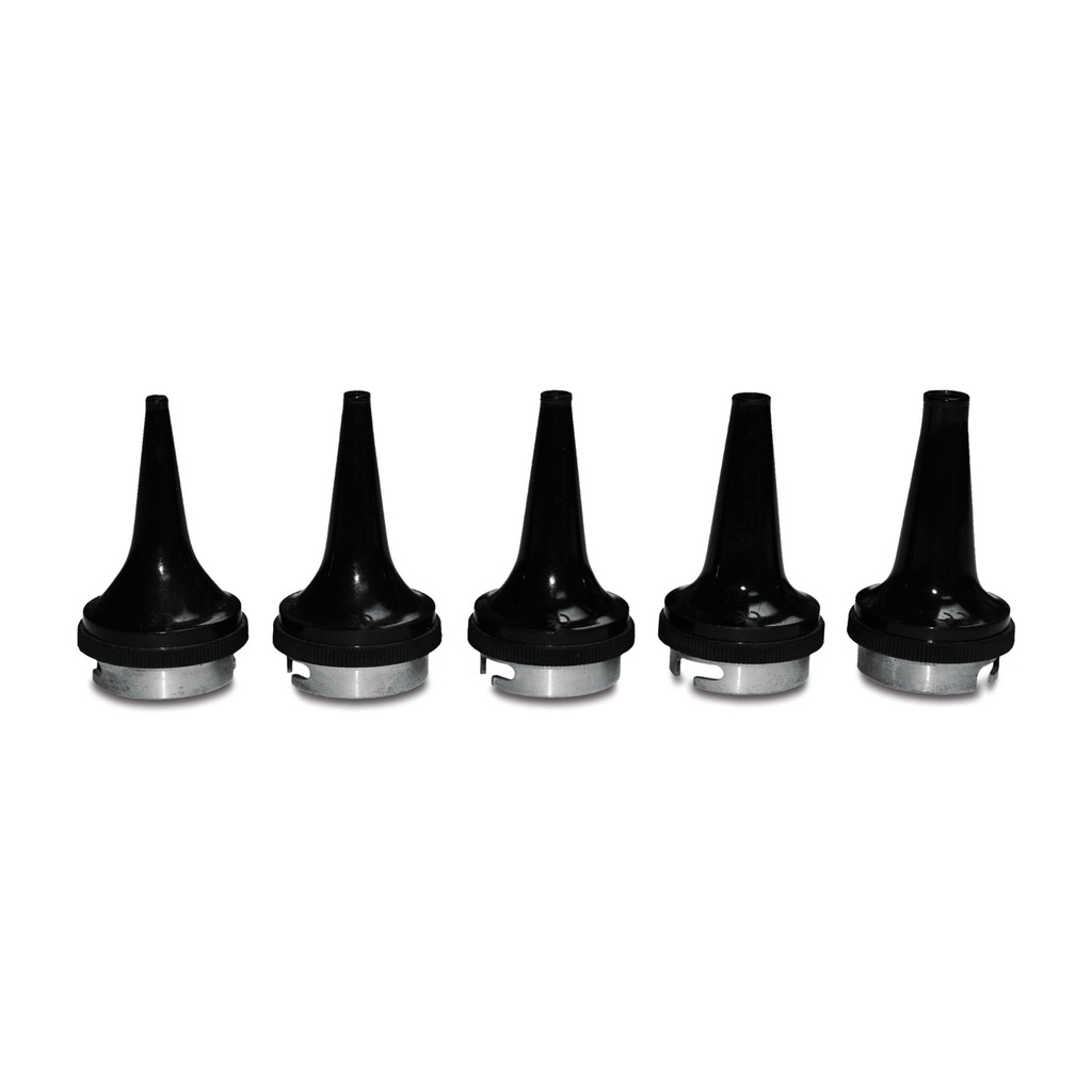 [300160] HEINE Vet.-Specula, set of 5, Sanalon, d = 2.2 - 5.5 mm for slit head 300036, G-000.21.316