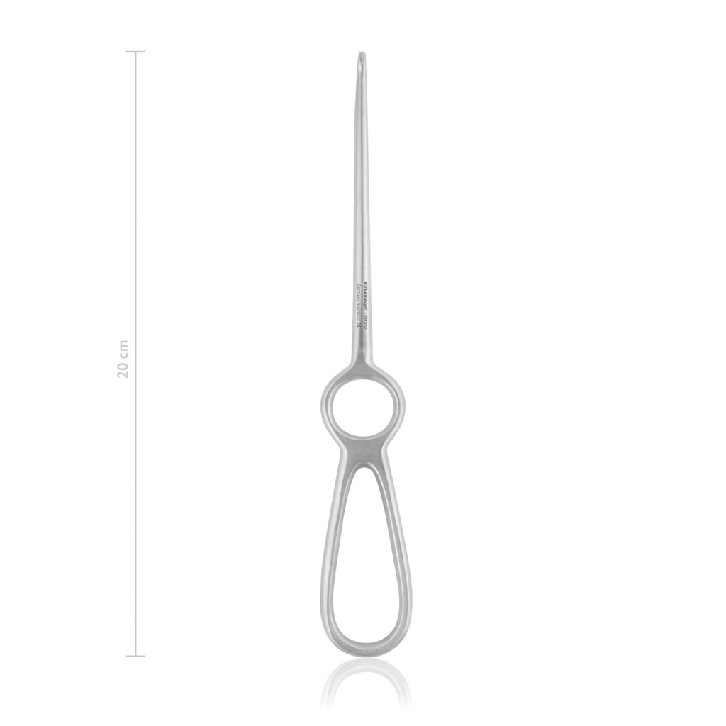 Retractor VOLKMANN, 1 prong, sharp, 20 cm