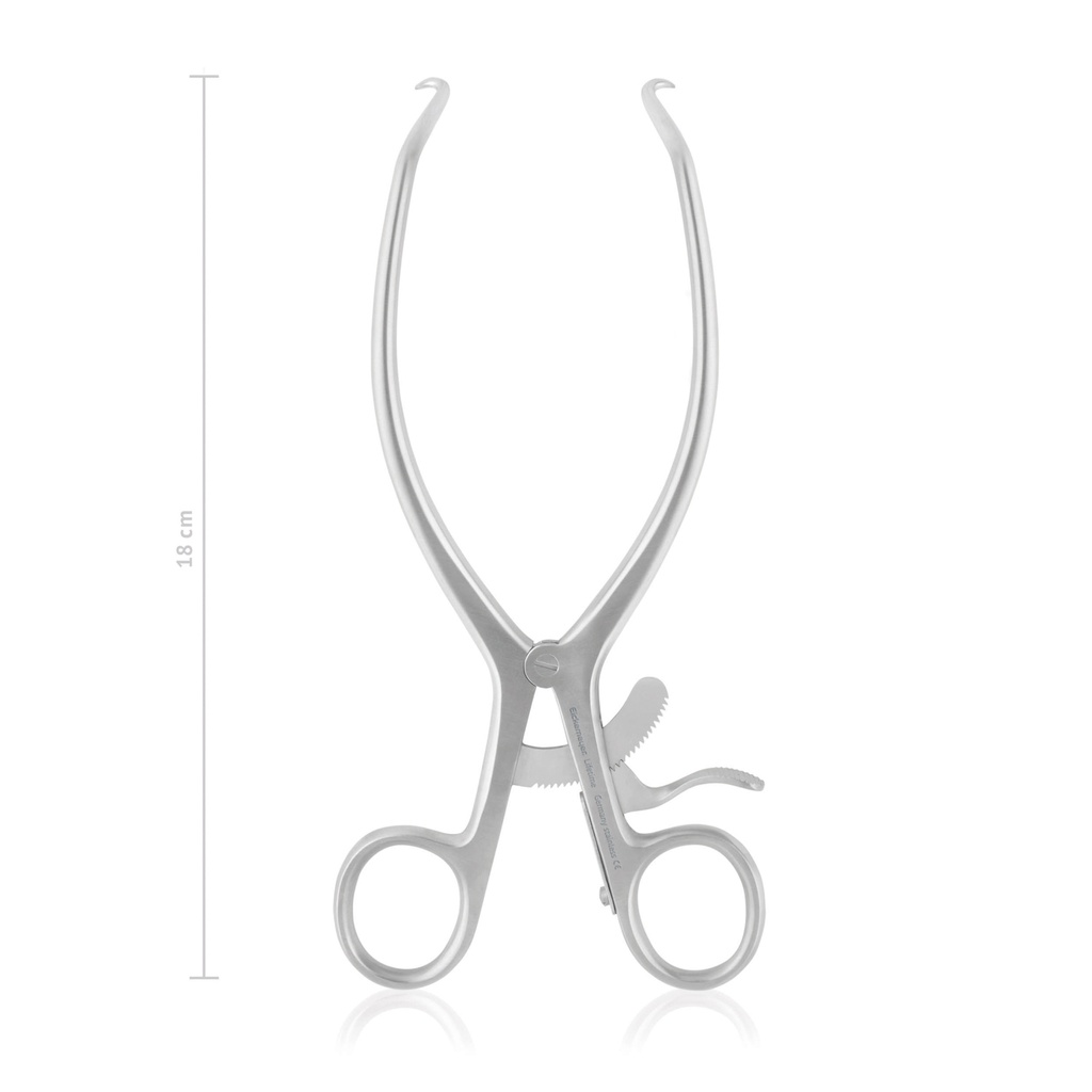 Retractor GELPI, sharp, 18 cm