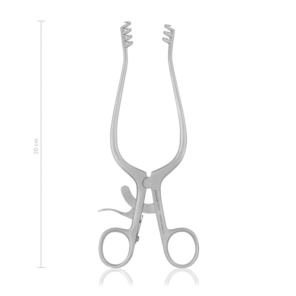 Retractor WEITLANER, shrarp, 20 cm