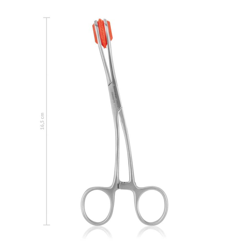 [146116] Tongue forceps Young, 16.5 cm  
