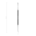 Glickmann Combined Instrument Knife / Periosteal Elevator Tip width: 4 mm