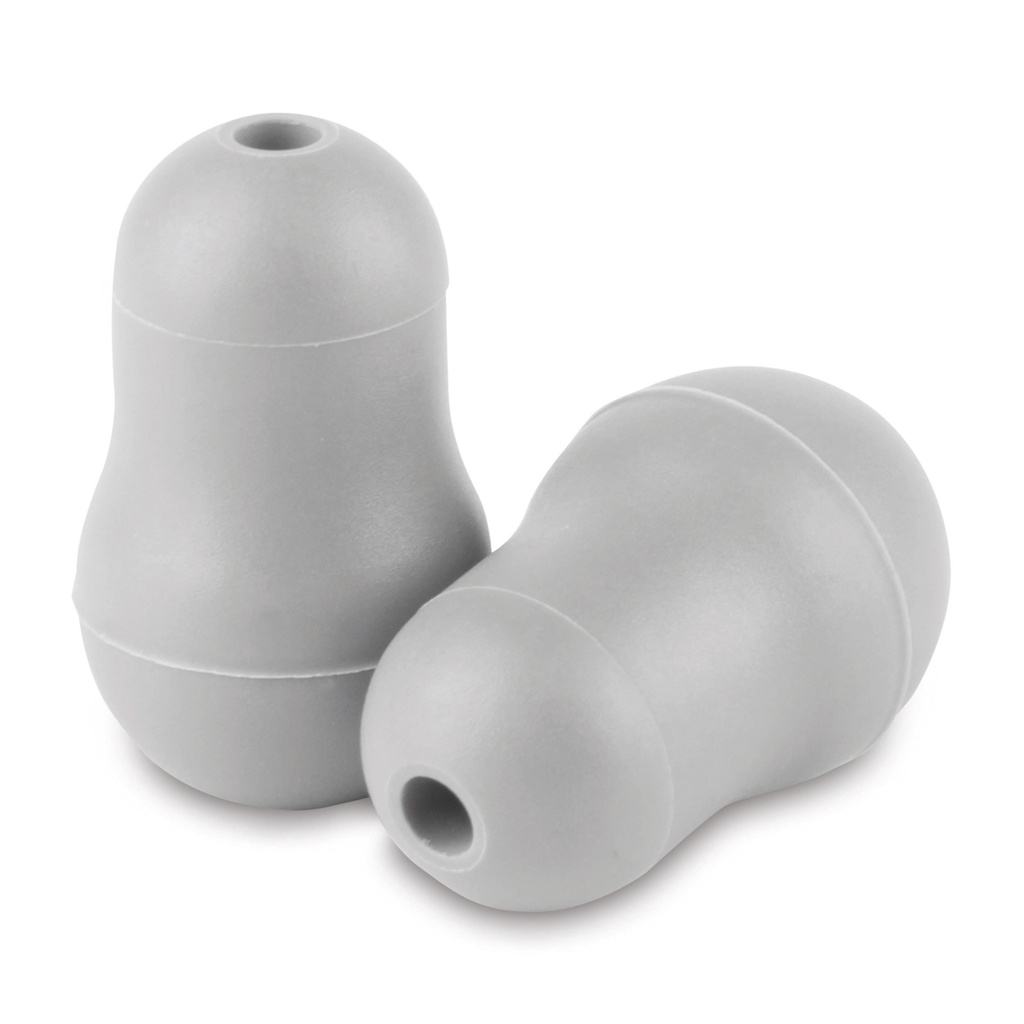 Ear tips for Littmann stethoscope, grey, pair 