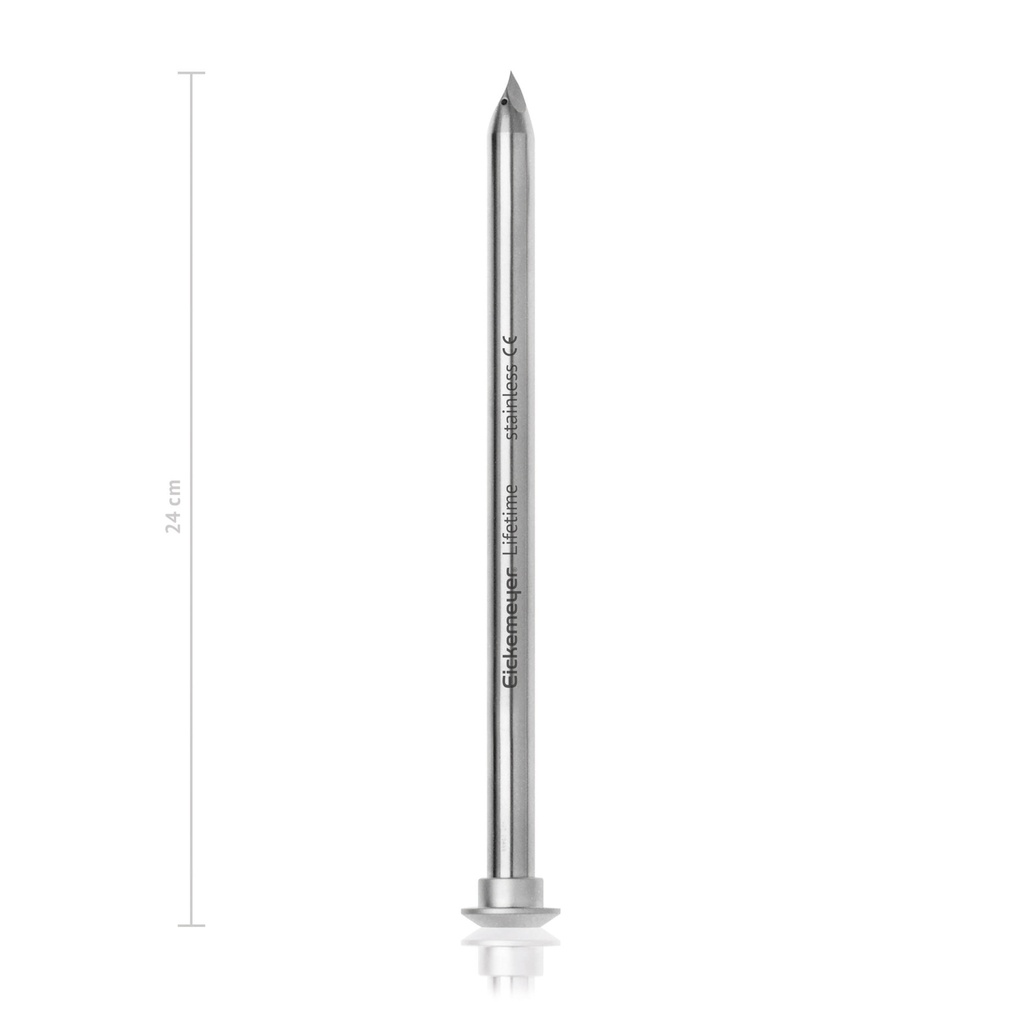 [30495049] Trocar, triangular tip, sharp, Ø = 12.5 mm