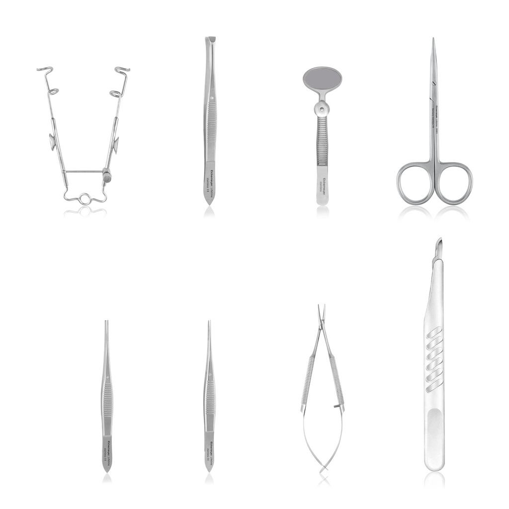 Kit Ophthalmic, mini instrument set