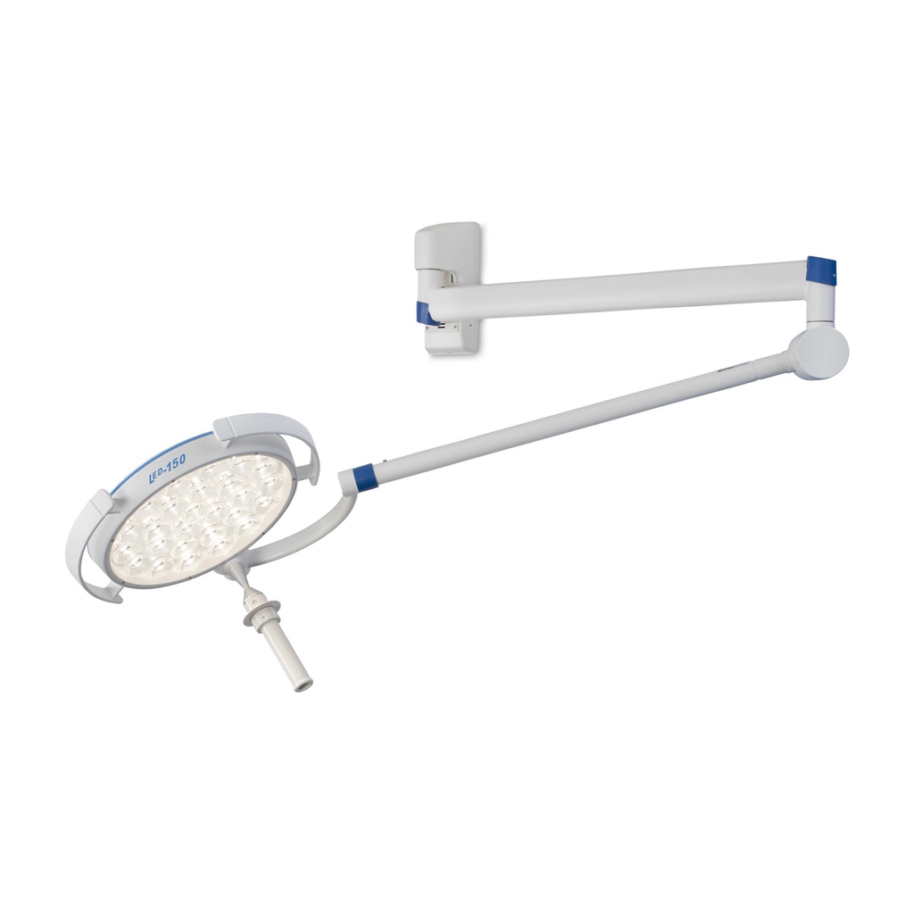 [612944] Mach LED 150F small operating light wall model (swing-arm), 100.000 LUX 