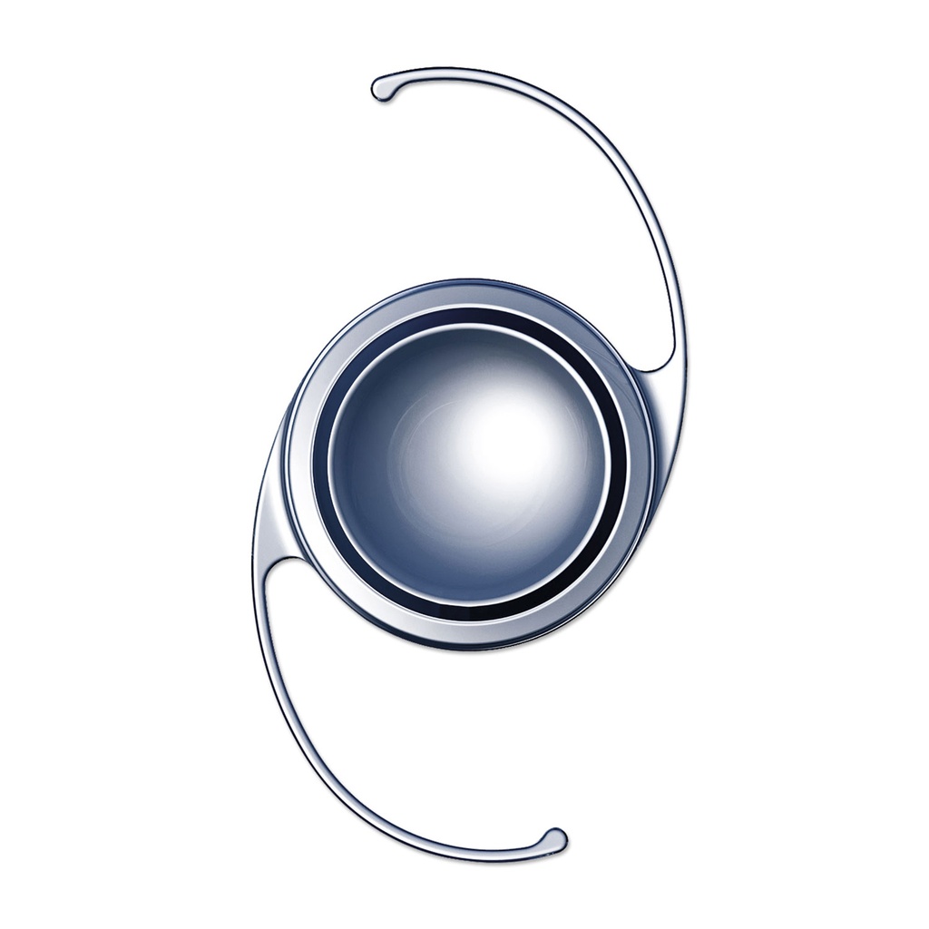 Merev intraokuláris lencse kutyák számára, 14 mm