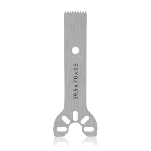 [199542] Saw blade for dragonfly, styrker attachment, L 29.5 x W 7 x H 0.5 mm
