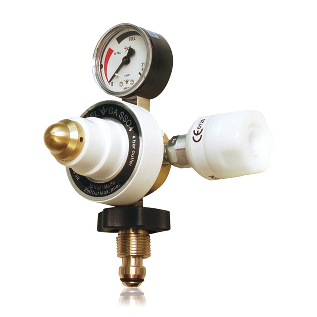 Oxygen Regulator, Bull Nose with Schrader Quick Coupling | Eickemeyer ...