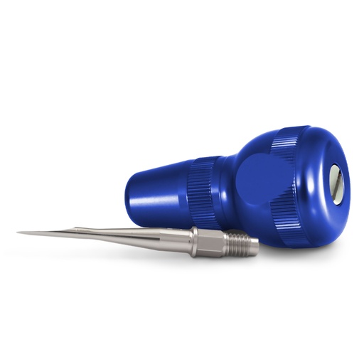 [175015] Dentanomic Equine Handle, long, glove size > 7.5, blue