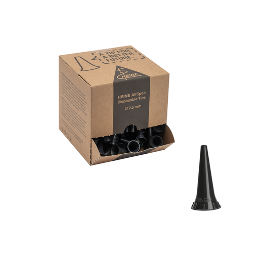 [302587] HEINE® AllSpec Disposable Tips, Ø 2.5 mm, Bulk Pack of 250 Pieces B-000.11.153