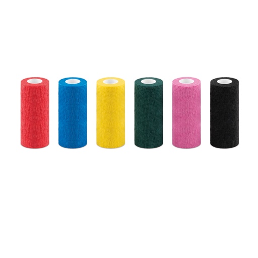 [050752] Eickwrap Bandage, self-adhesive, 10 cm colour assorted, 18 pcs./package 4,50 Meters