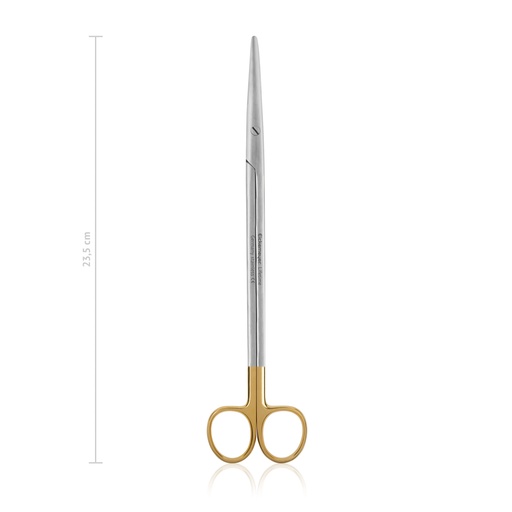[116323] Dissecting scissors Metzenbaum, curved, 23.5 cm, TC 