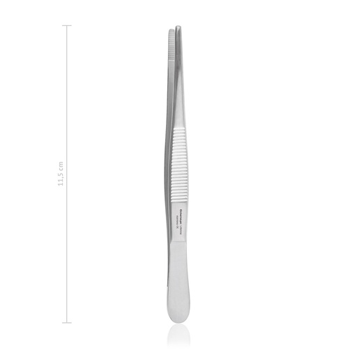 [132411] Standard anatomical tweezers, 11.5 cm