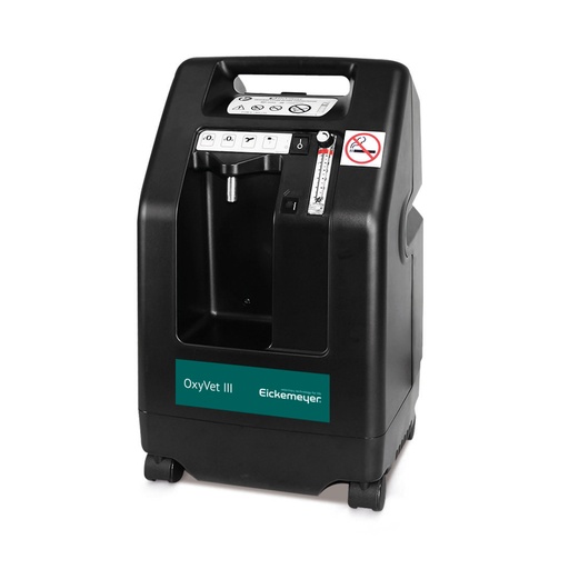 [213175] OXYVET 3 oxygen concentrator 5 L / coarse filter and humidifier to be ordered separately 