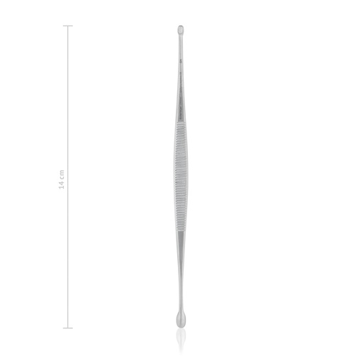 [165614] Bone curette Williger, double, 14 cm  