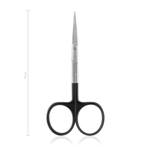 [118309] Scissors, fine, straight, MC, 9 cm  