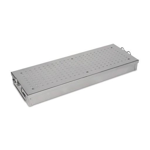 [500340] sterilising container for Melag autoclaves incl. textile filter 39,2 x 13,8 x 4 cm
