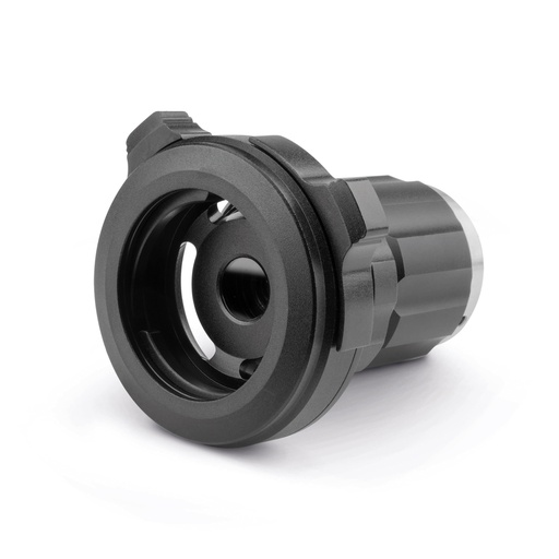 [306205] TV zoom adapter, with C-mount thread, facial distance F = 18-35 mm
