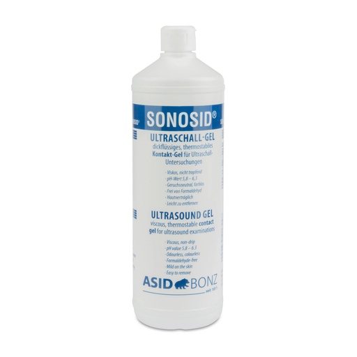 [303931] Ultrasonic gel, 1 l bottle NOT FOR OPHTHALMIC EXAMINATIONS!! 