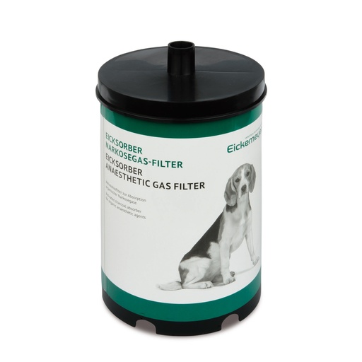 [21348806] 6 EickSorber anaesthetic gas filters incl. 2 m Exhaust evacuation tube 22mm ID